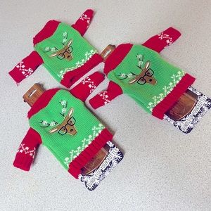 Bottle sweaters (a set of three)